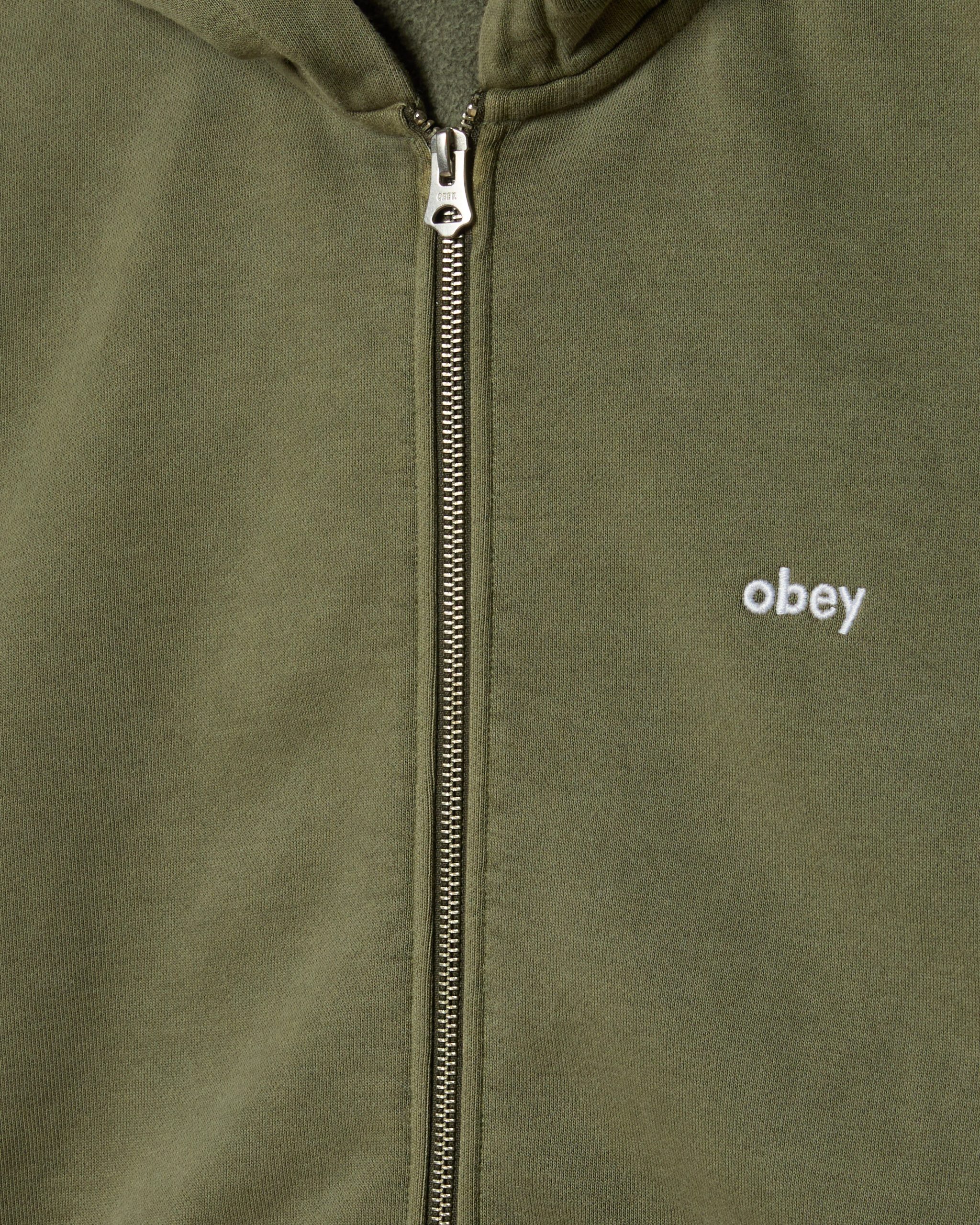LOWERCASE PIGMENT ZIP HOOD - Image 3