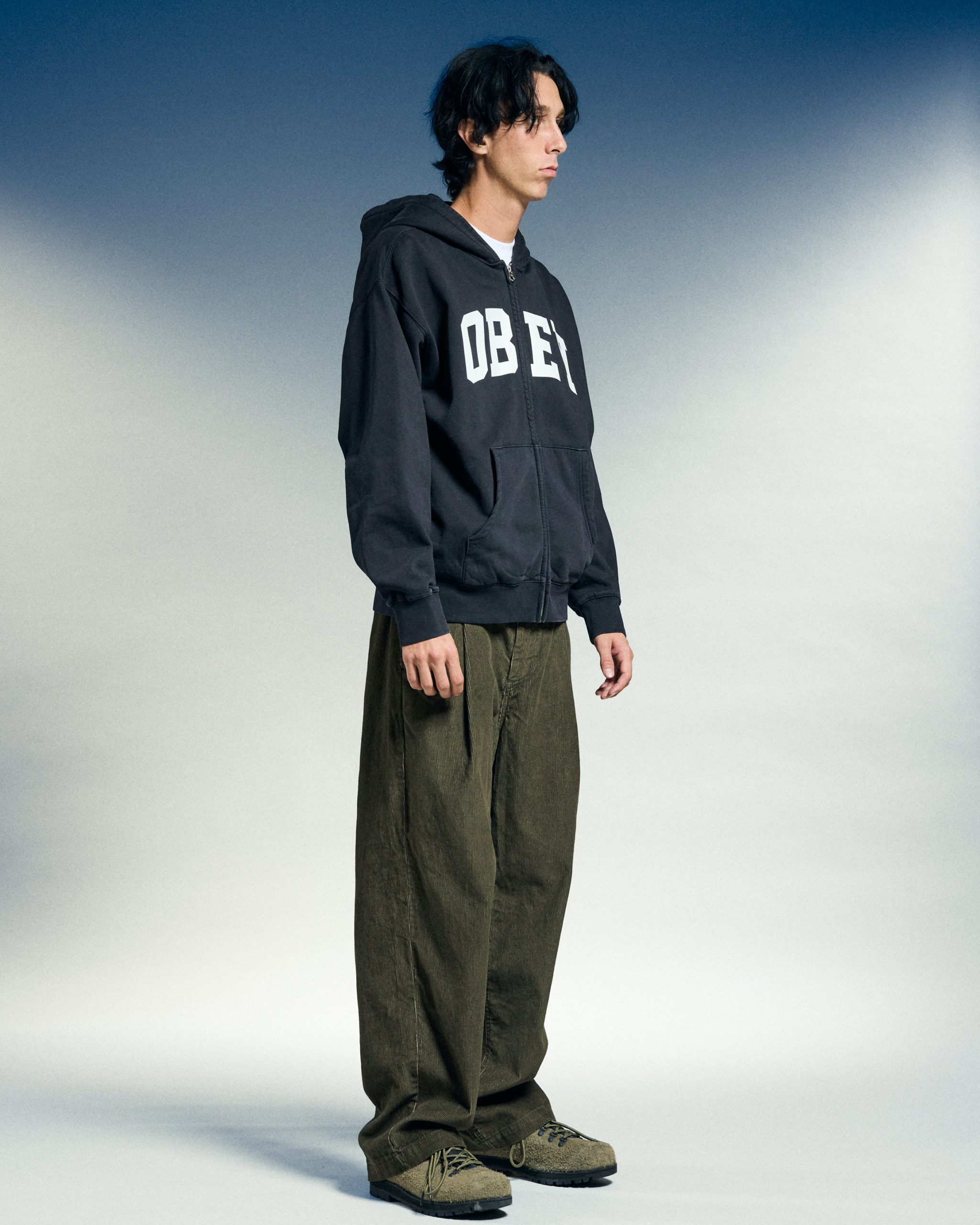 CONTROL FADED ZIP HOOD - Image 4