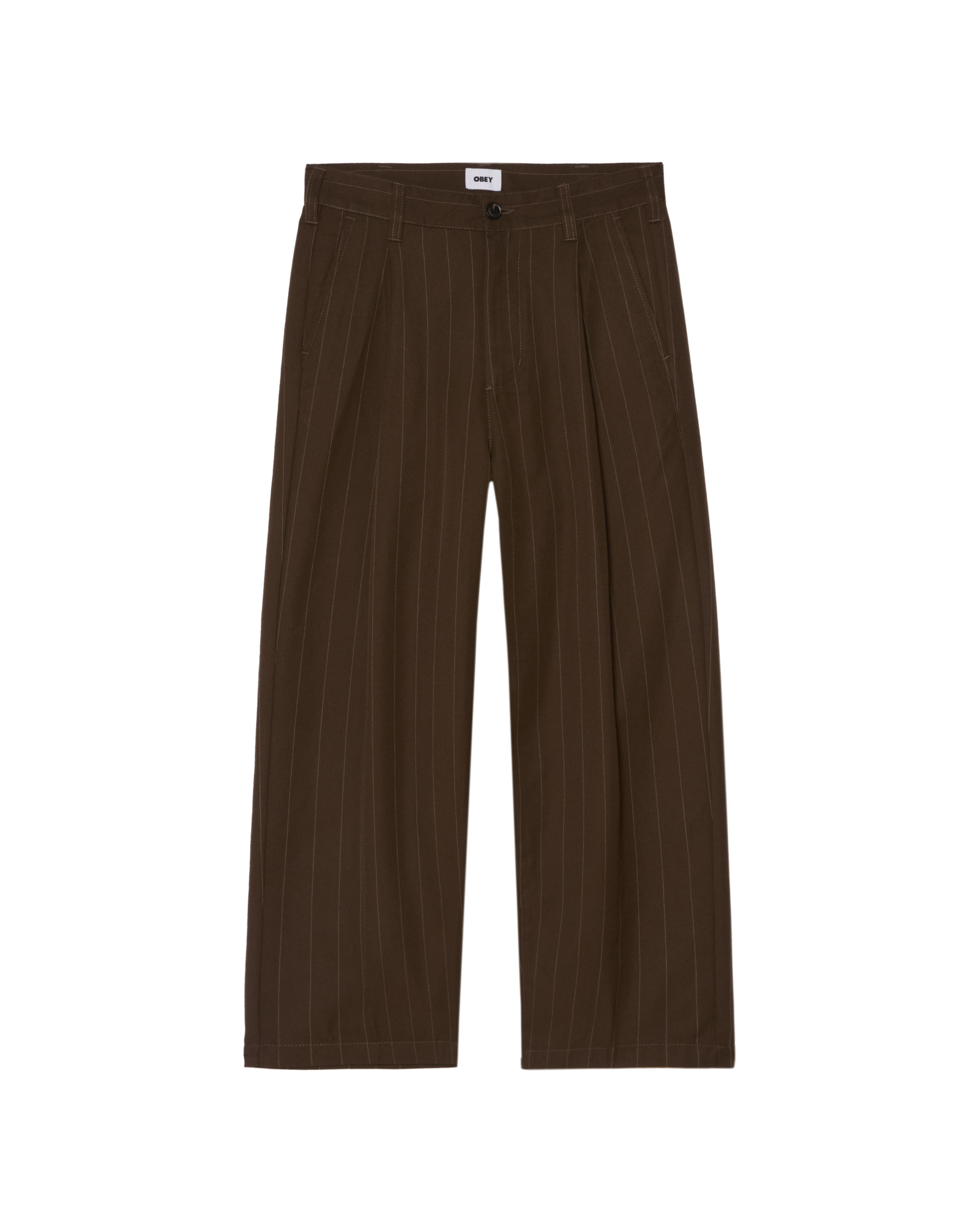DEAN STRIPE PLEATED PANT