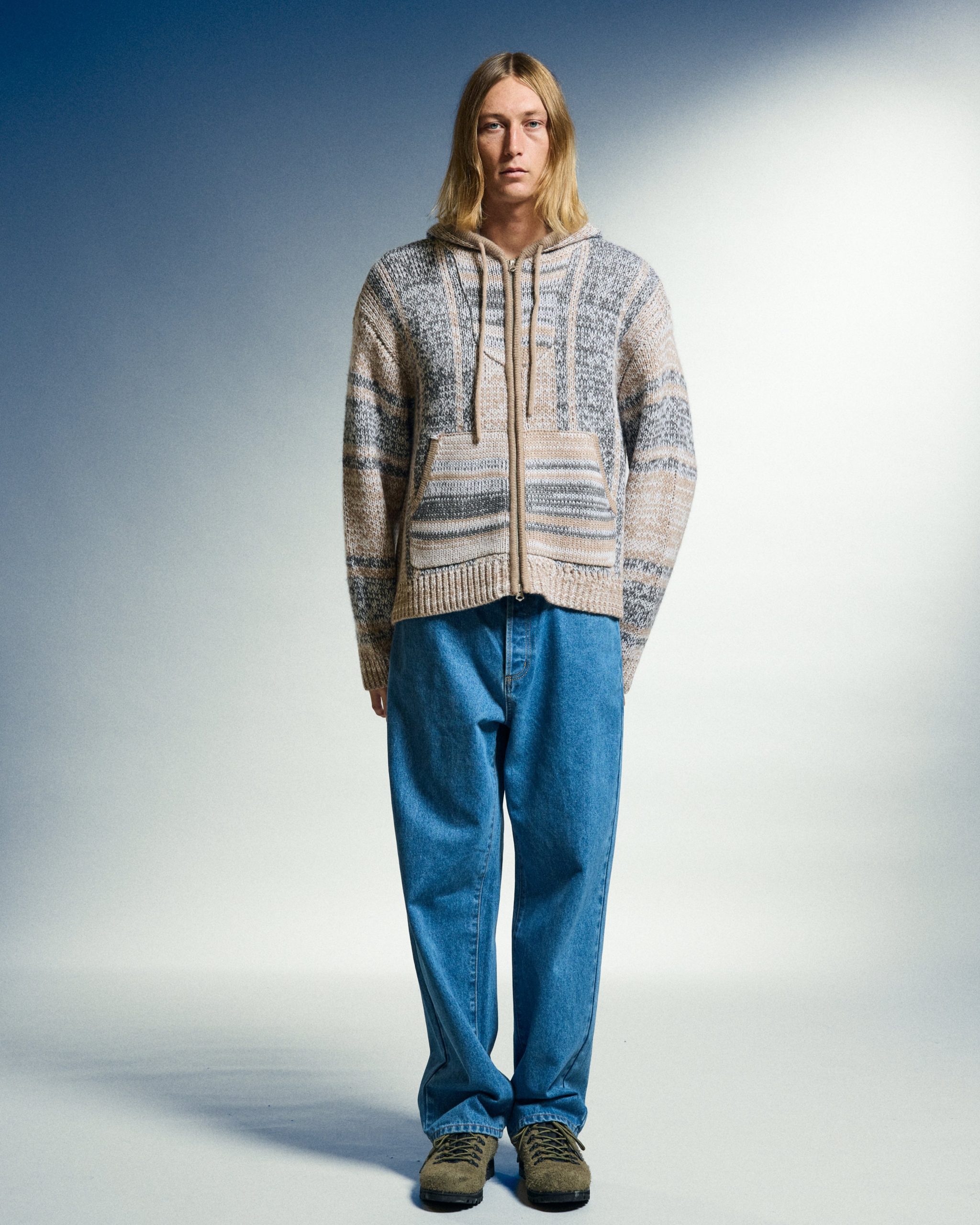 ZIP UP BAJA SWEATER - Image 4