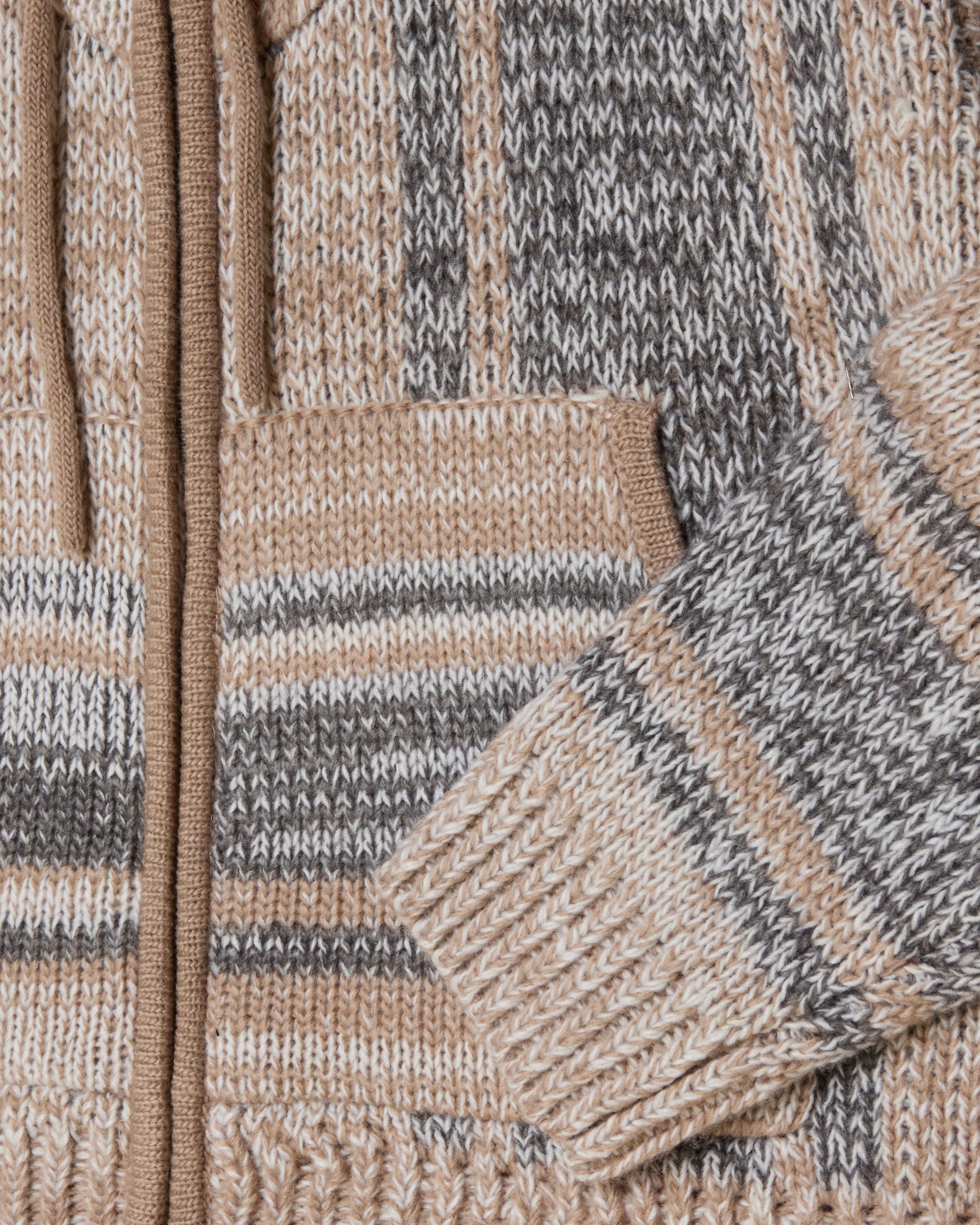 ZIP UP BAJA SWEATER - Image 3