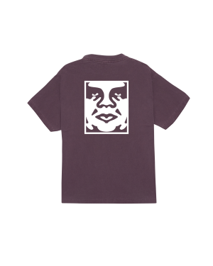 OBEY BOLD ICON FACE PIGMENT T-SHIRT