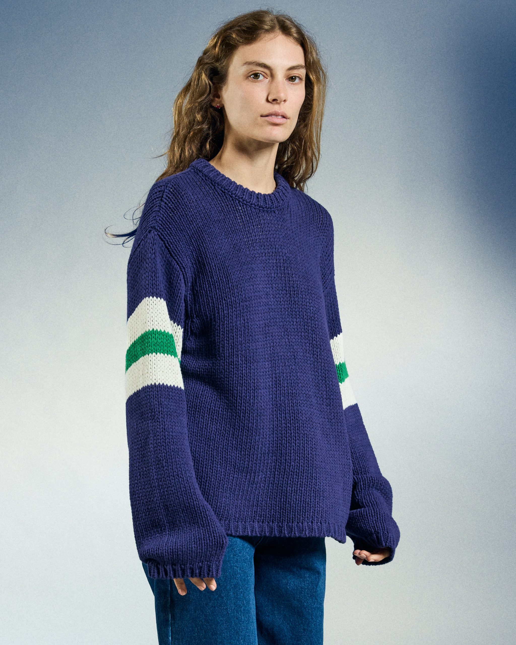 ZONE STRIPE SWEATER - Image 5
