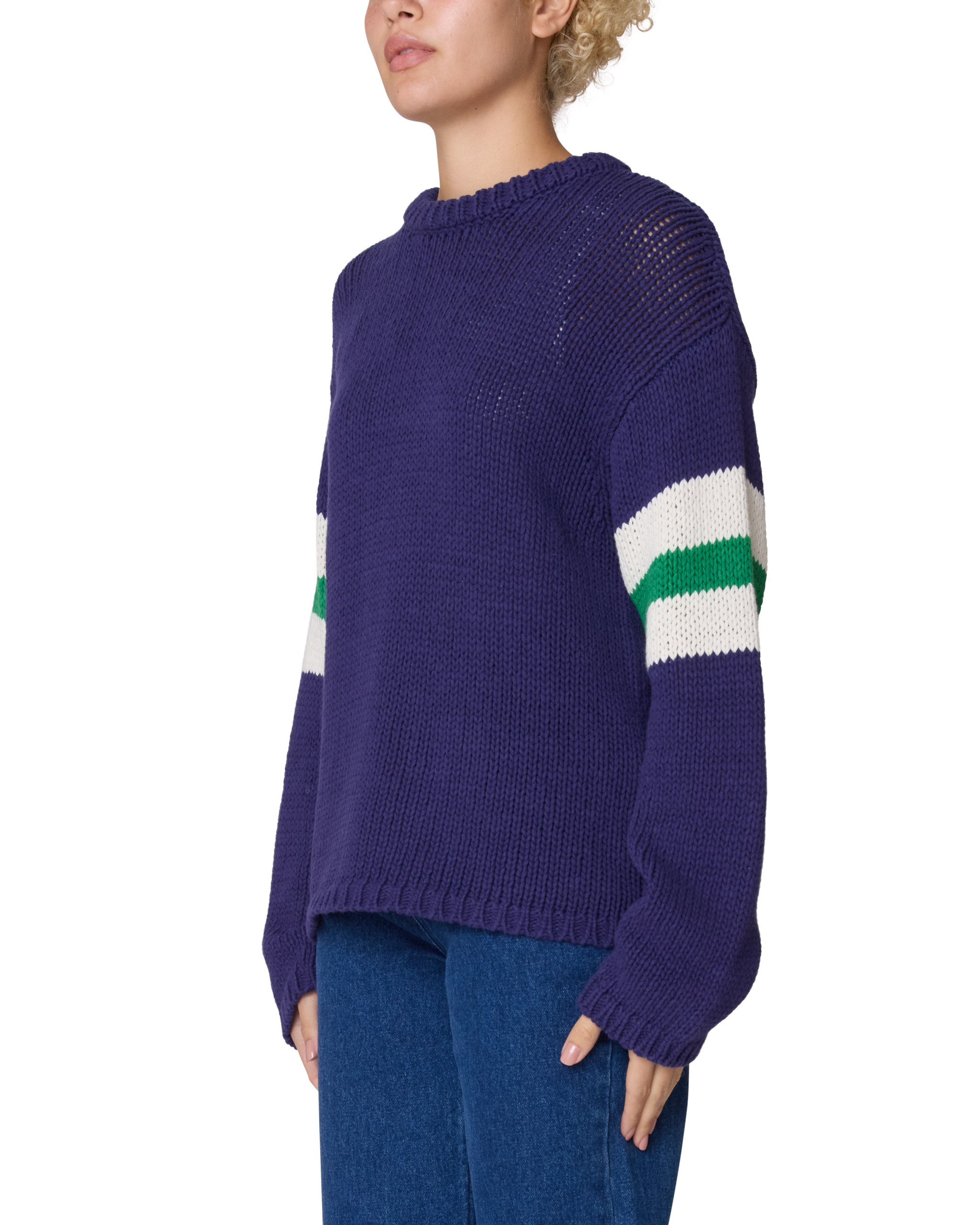ZONE STRIPE SWEATER - Image 2