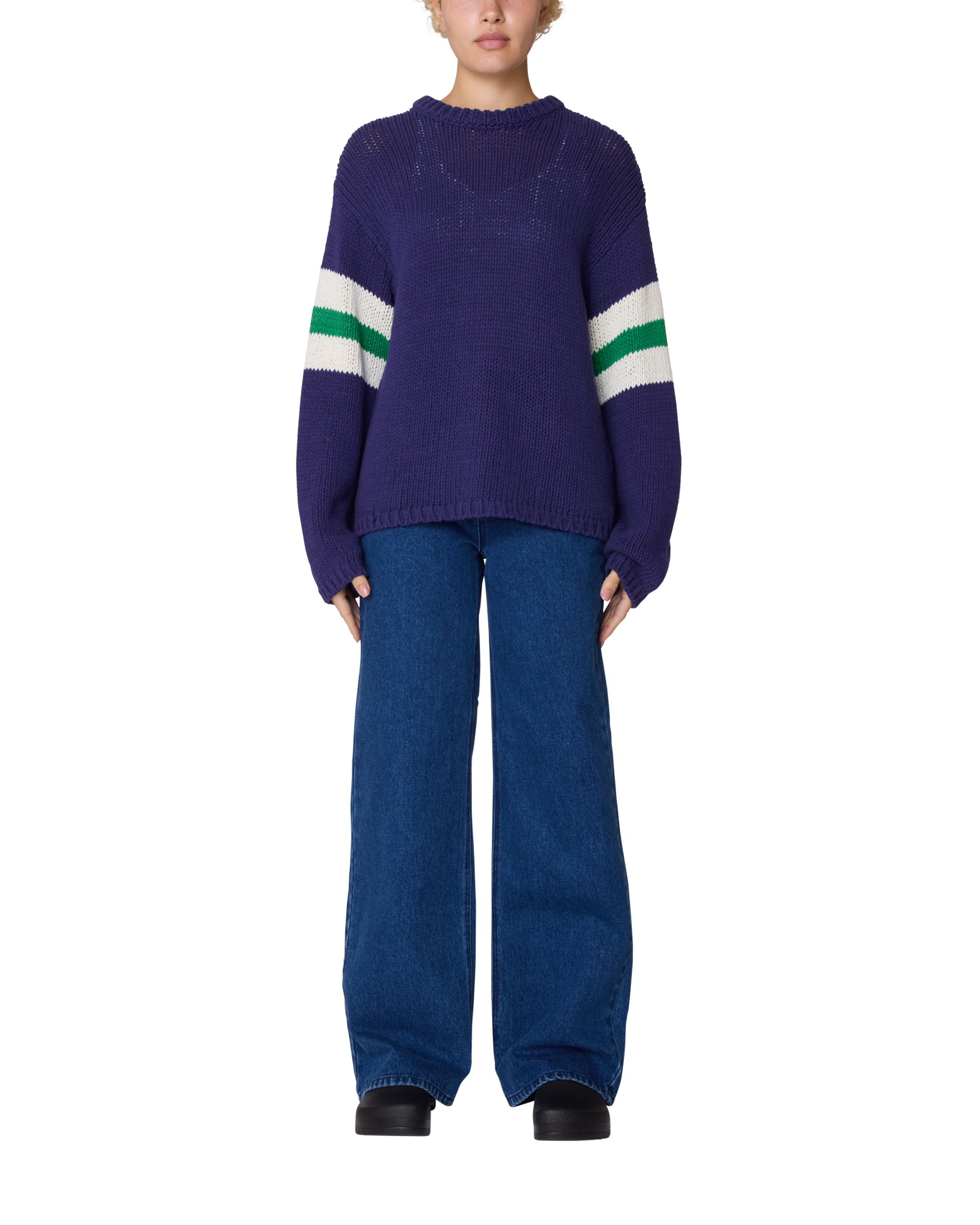ZONE STRIPE SWEATER - Image 4