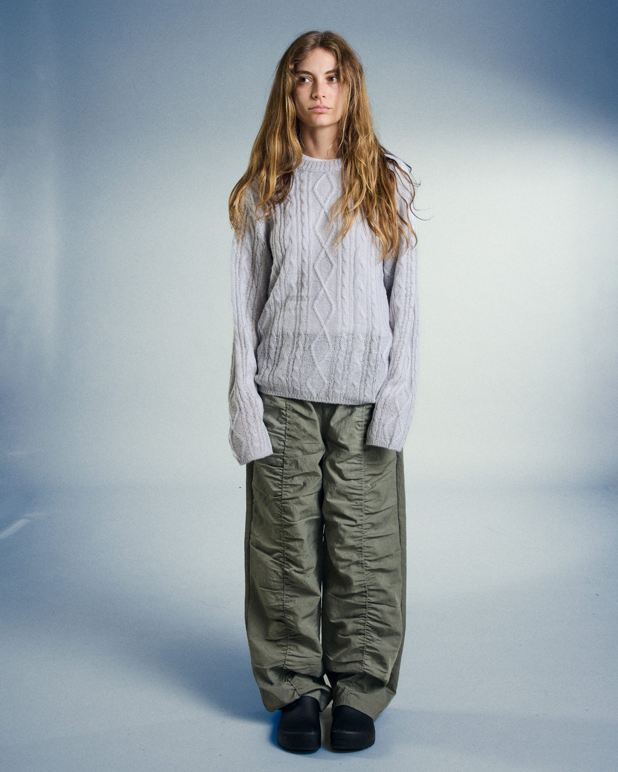 ISABELLA LOOSE CABLE SWEATER - Image 5