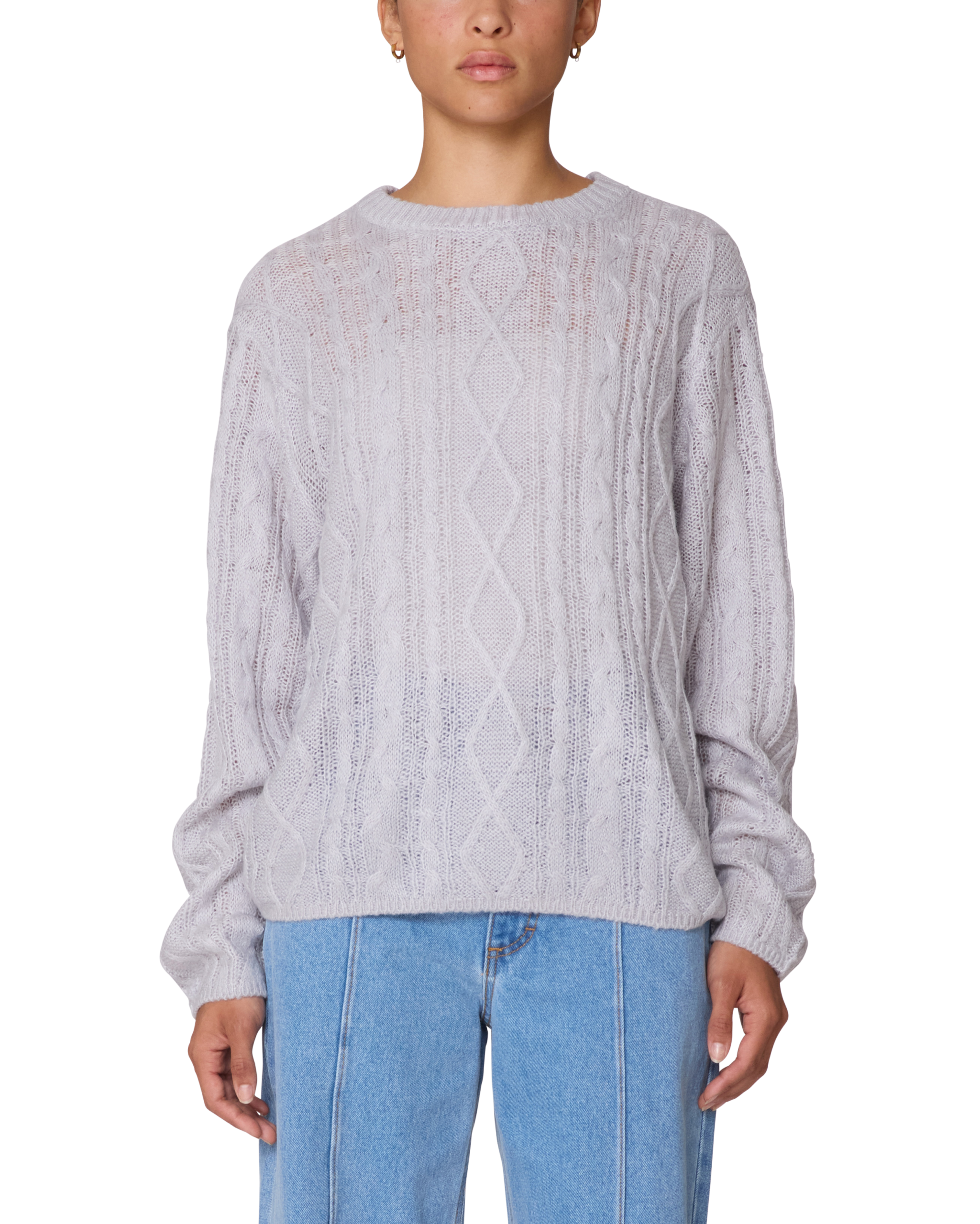 ISABELLA LOOSE CABLE SWEATER