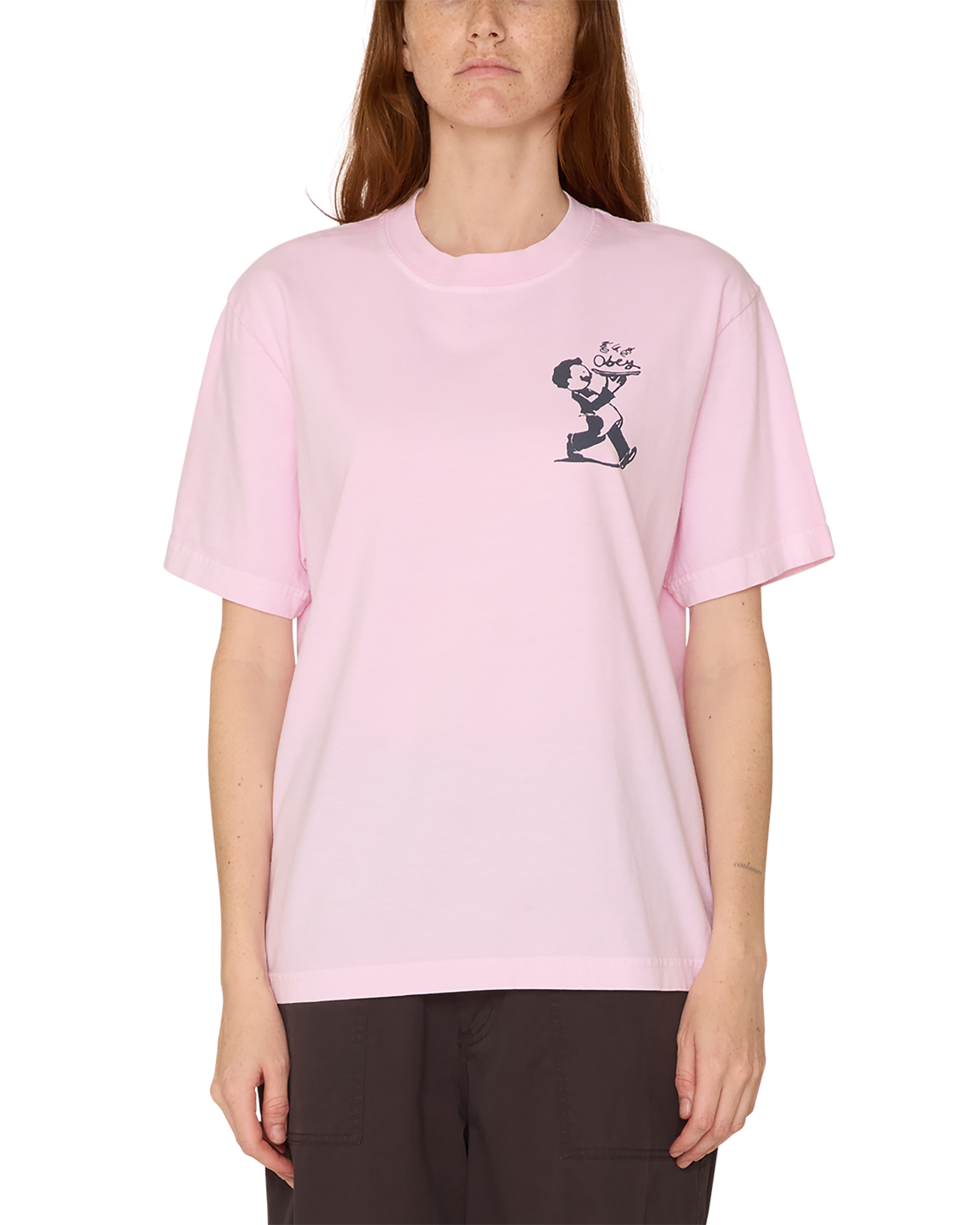 FRESH HOT OBEY MAXINE PIGMENT T-SHIRT - Image 2