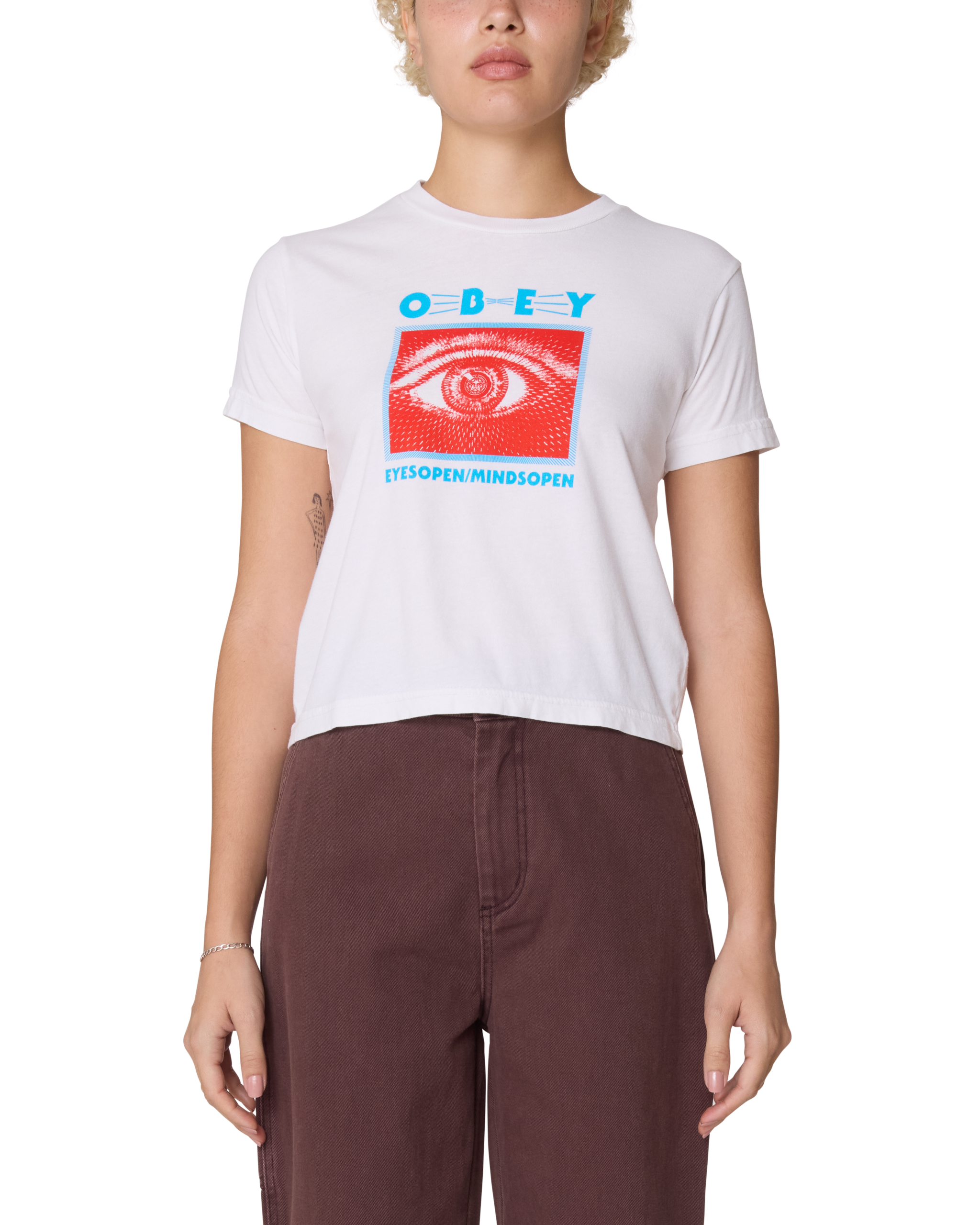 EYES OPEN MIND OPEN KAIA T-SHIRT